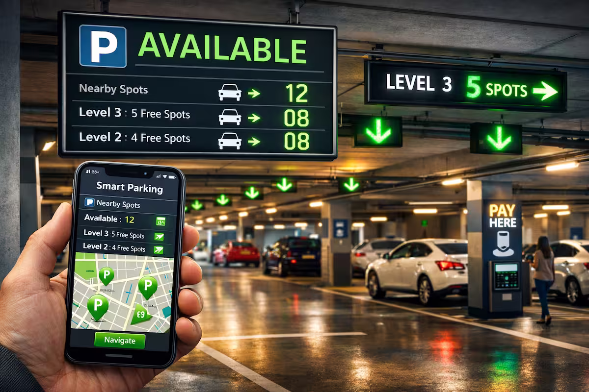 Smart Parking Systems: Real-Time Solutions for Urban Mobility